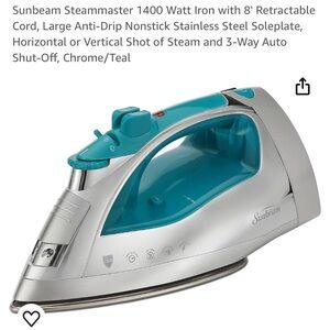 New in box Sunbeam iron